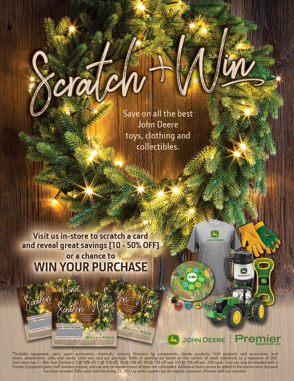 2024 Christmas Scratch and Win Flyer