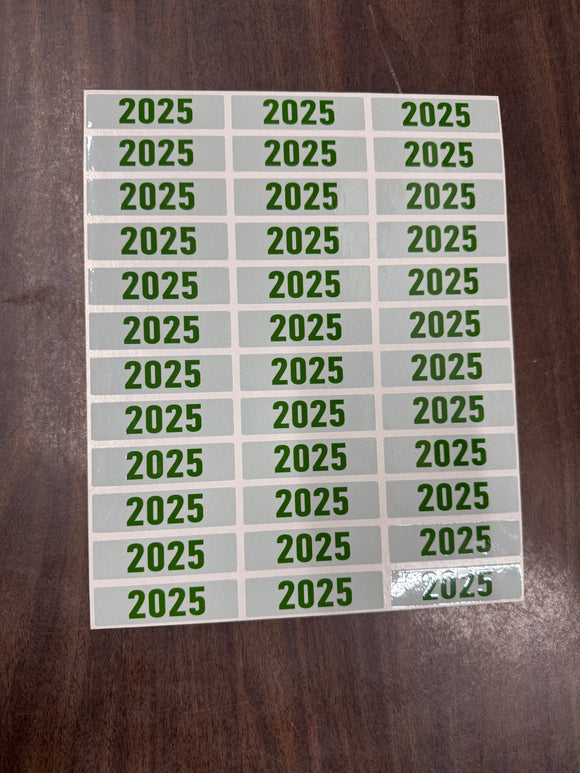 2025 PSI Year Sticker