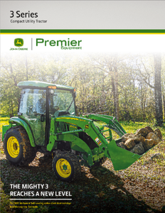 3 Series Compact Utility Tractors