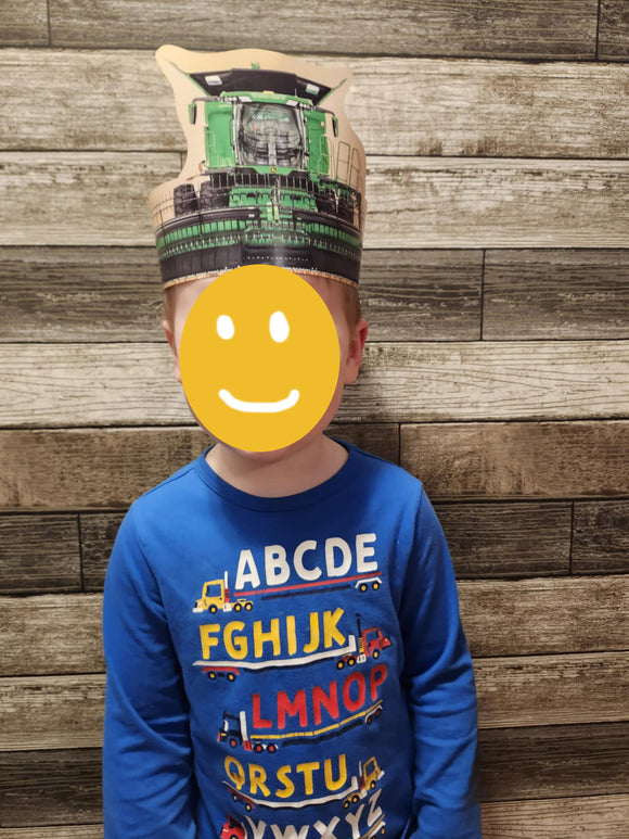 Kids Combine Paper Headband