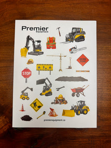 Construction Sticker Sheet