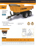 BearClaw Construction Trailer Fact Sheet