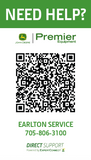 Double sided PARTS/SERVICE - Business Card (Store specific)