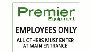 EMPLOYEES ONLY - Main Entrance