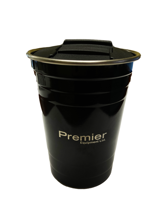 16 oz. Black Stainless Steel Cup