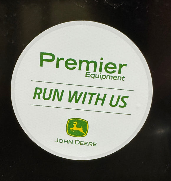 Run with us - Giveaway Stickers