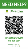 Double sided PARTS/SERVICE - Business Card (Store specific)