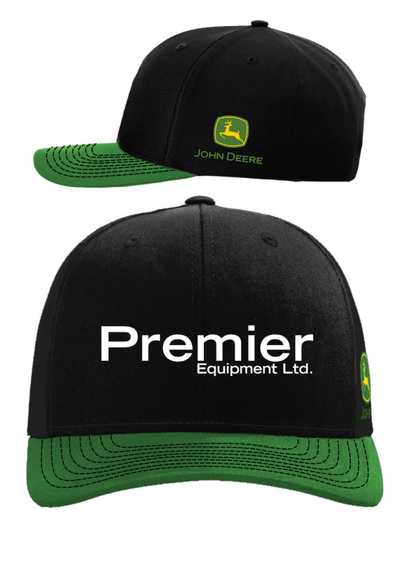 Black Full Back - Green Peak - White Premier Logo