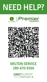 Double sided PARTS/SERVICE - Business Card (Store specific)