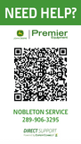 Double sided PARTS/SERVICE - Business Card (Store specific)