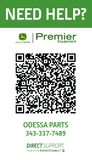 Double sided PARTS/SERVICE - Business Card (Store specific)