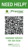 Double sided PARTS/SERVICE - Business Card (Store specific)
