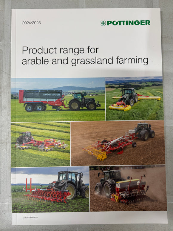 POTTINGER -  Product Range For Arable and Grassland Farming