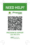 Double sided PRECISION AG SUPPORT - Business Card