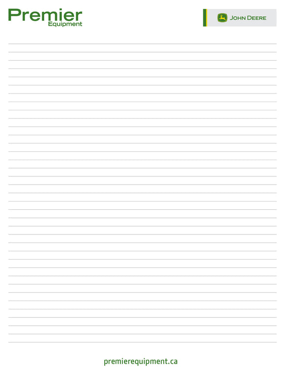 Premier Lined Notepad