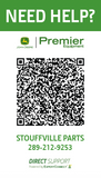 Double sided PARTS/SERVICE - Business Card (Store specific)