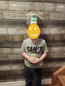 Kids Tractor Paper Headband