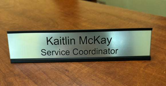 Desk Nameplate