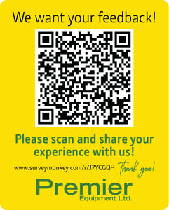 Premier QR Code Demo Sticker