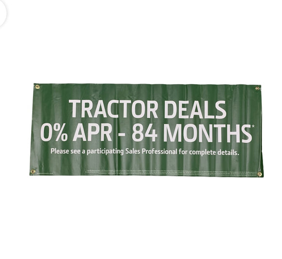 Bucket banner  - Tractor Deals 0% for 84