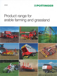 POTTINGER -  Product Range For Arable Farming and Grassland