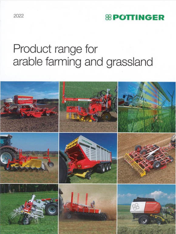 POTTINGER -  Product Range For Arable Farming and Grassland