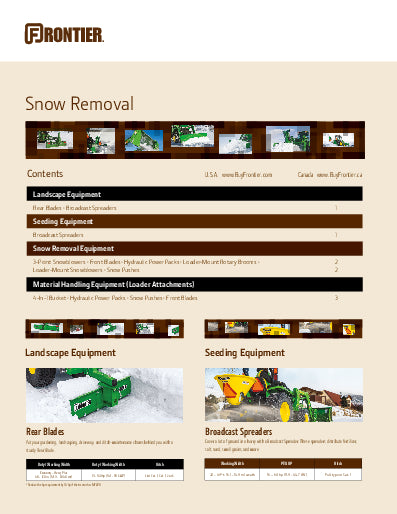 Frontier Snow Removal