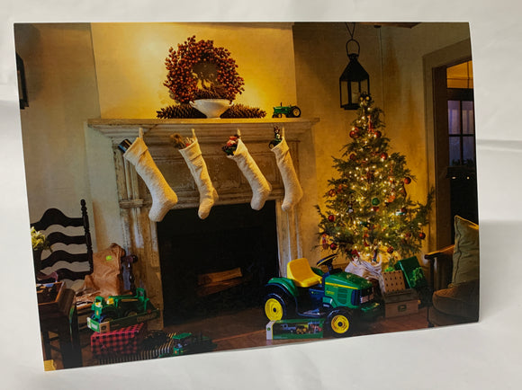 CHRISTMAS CARD - Toys and Tree