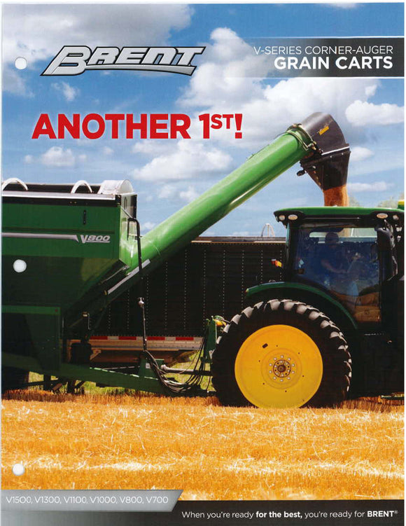 Brent - V-Series Corner-Auger Grain Carts (individual brochures)