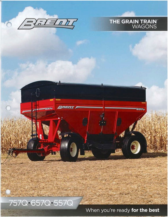 Brent - The Grain Train Wagons (individual brochures)
